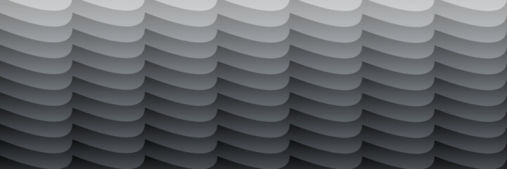 Layered Wave Pattern &ndash; Minimalist Abstract Gradient Design