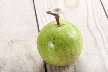 Tropical sweet fruit Sapote Star apple