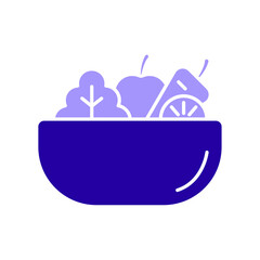 Icon a salad, isolated against a clean background.