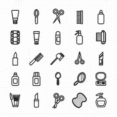 vector set of medical icons