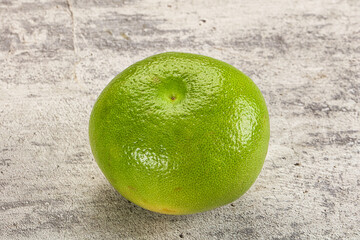 Green ripe fruit sweetie citrus