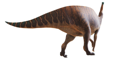 Obraz premium Realistic dinosaur sculpture in detail