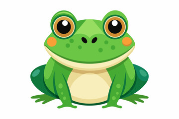 Cute cartoon lynx character with big green eyes and fluffy tail, illustrated in a vibrant and friendly style. Perfect for children's books, educational materials.