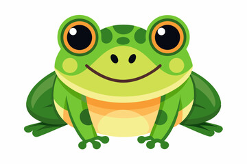 Cute cartoon lynx character with big green eyes and fluffy tail, illustrated in a vibrant and friendly style. Perfect for children's books, educational materials.