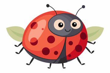 Cute cartoon lynx character with big green eyes and fluffy tail, illustrated in a vibrant and friendly style. Perfect for children's books, educational materials.