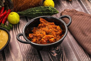 Indian cuisine - Prawns malabar masala