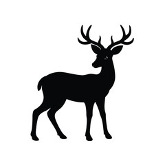 deer silhouette vector