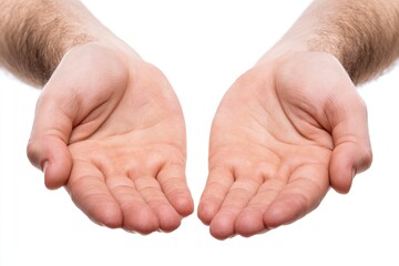 Two open hands facing forward