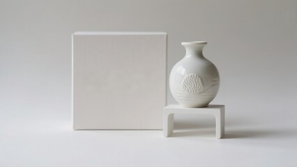 vase on a white background