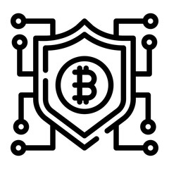 bitcoin security icon