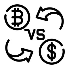 currency comparison icon