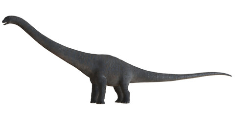 Realistic depiction of a long-necked dinosaur. © Ilie