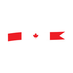 Canada Flag Ribbon