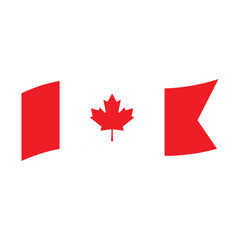 Canada Flag Ribbon