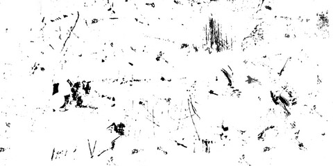 Naklejka premium Black grunge effect on white background. Scratched dotted texture. Vector dust texture overlay grunge effect abstract background.