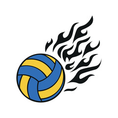 Obraz premium Volleyball Illustration