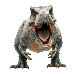 Fototapeta premium Tyrannosaurus Rex isolated on transparent background.
