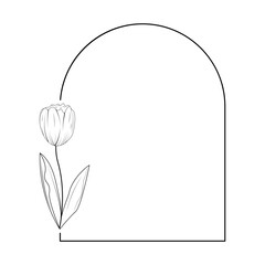 Tulip Arch Frame