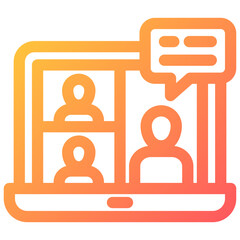 Online Meeting Icon