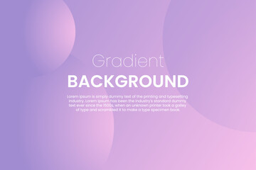 Template cool purple Gradient Background