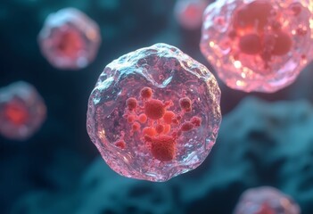Close up of Cell Morphology Art