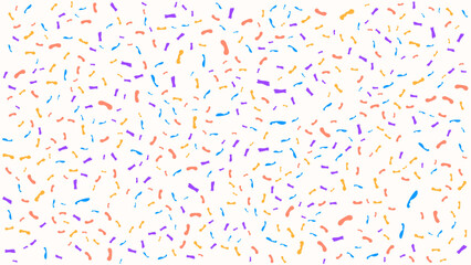 SEAMLESS HAND DRAWN DOODLE BLOB SHAPES PATTERN TEXTURE COLORFUL TEMPLATE ABSTRACT BACKGROUND TRENDY DESIGN VECTOR