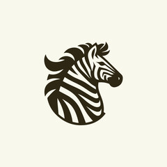Majestic zebra logo