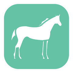 Obraz premium Horse Icon