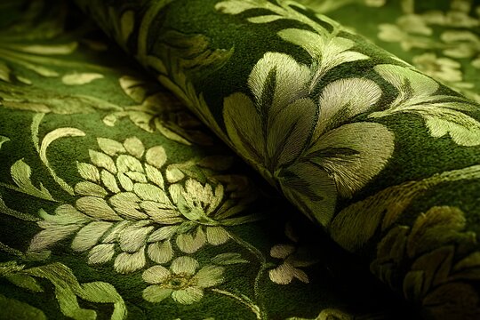 Minimalistic Nature Leaves for Green Product Banner