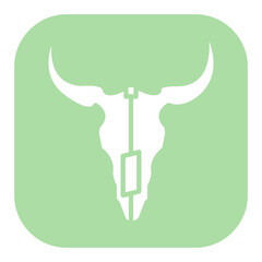 Bull Skull Icon