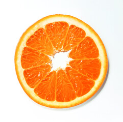 오렌지, 오렌지 단면, 감귤, 감귤 단면