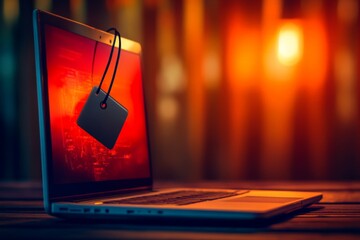 phishing ad popping up on computer screen