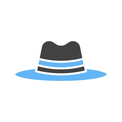 Hat II icon vector image. Suitable for mobile apps, web apps and print media.