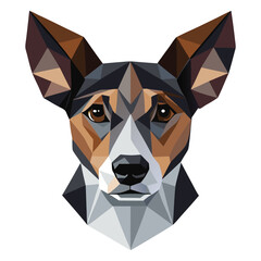 vector image of a dog
