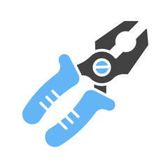 Pliers I icon vector image. Suitable for mobile apps, web apps and print media.