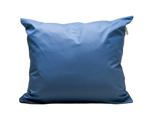 Soft Blue Decorative Pillow Designed for Comfort and Style in a Cozy Living Room Setting