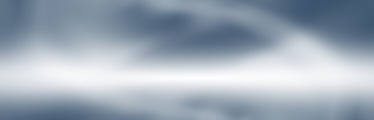 long soft gray studio room background, wide grey floor backdrop with spotlight.