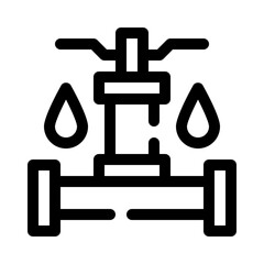 Pipe line icon