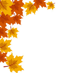 Autumn Leaves Corner Decoration