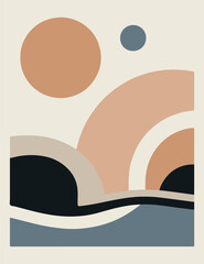 Printable wall art design template.