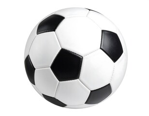 Soccer ball, black and white
