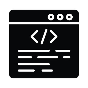 Programming Vector Icon which can easily modify or edit