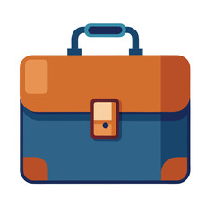 Simple Briefcase Vector Icon for Business