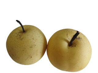 pear isolated on white background