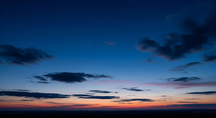 Realistic Sky with Natural Cloud Formations on a Clear Day