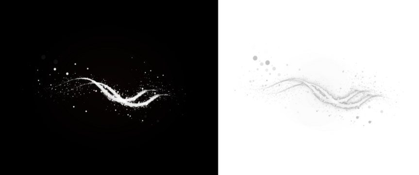 Dynamic light abstract png white design with light png