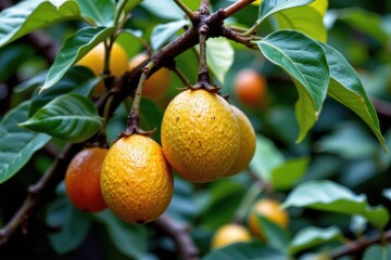 high humidity encouraging diversity in tropical fruit species, many adapted to disperse seeds by animals.