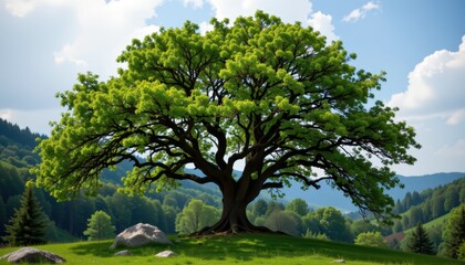 trees regulate carbon balance by sequestering co2 and producing oxygen, essential for maintaining life on earth.