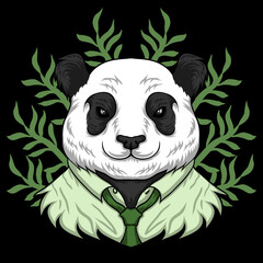 Creative and trendy animal vector illustration avatars, hand-drawn cartoon animal logos