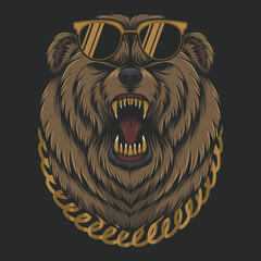 Creative and trendy animal vector illustration avatars, hand-drawn cartoon animal logos